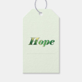 Etiqueta Para Presente Hope.