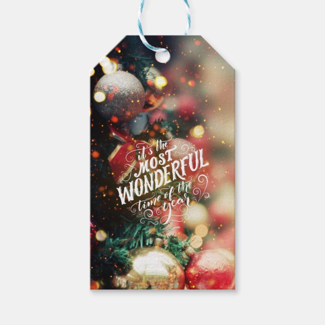 Etiqueta Para Presente Hora do Ano (Frente)