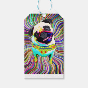 Etiqueta Para Presente I love PUG