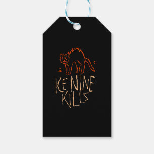 Etiqueta Para Presente Ice Nove Matares - Gato de Halloween - TINK