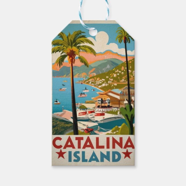 Etiqueta Para Presente Ilha Catalina (Frente)