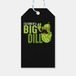 Etiqueta Para Presente I'm Kind Of A Big Dill Funny Pickle