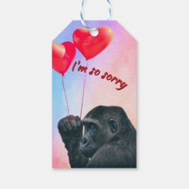 Etiqueta Para Presente "I'm so sorry"