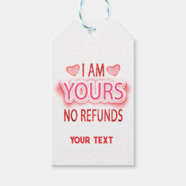 Etiqueta Para Presente I'm Yours No Refunds Custom