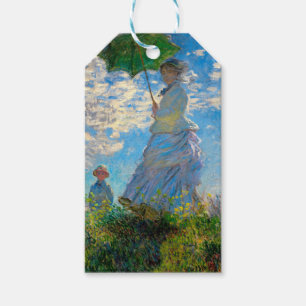 Etiqueta Para Presente Impressionismo de Monet Woman