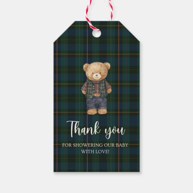 Etiqueta Para Presente Inspired Baby Shower (Frente)