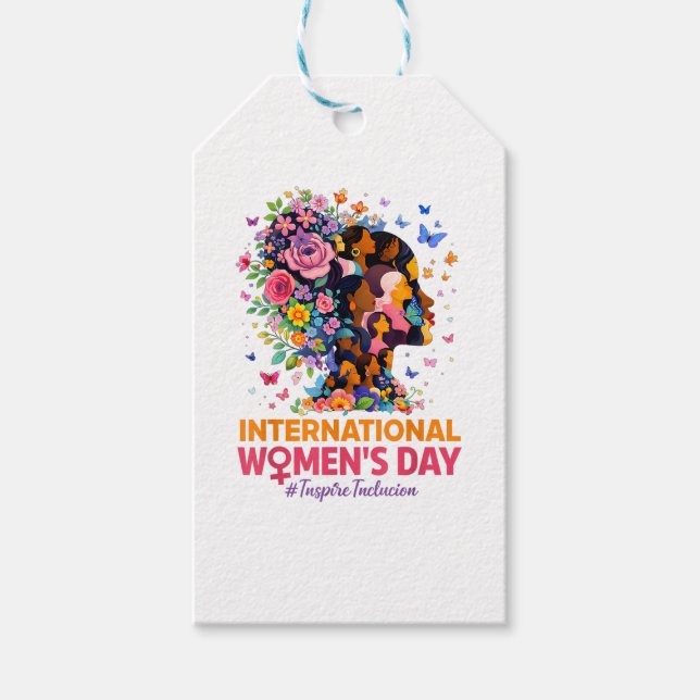 Etiqueta Para Presente International Women's Day (Frente)