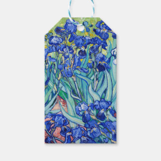 Etiqueta Para Presente Irises Vincent van Gogh