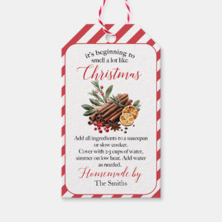 Etiqueta Para Presente It's Beginning to Smell Like Christmas Potpourri