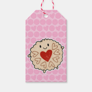 Etiqueta Para Presente Jammie Dodger Watercolor
