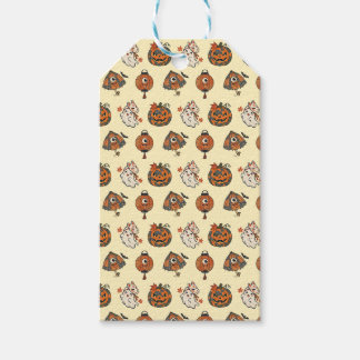 Etiqueta Para Presente Japanese Halloween Yokai Pattern Gift Tags