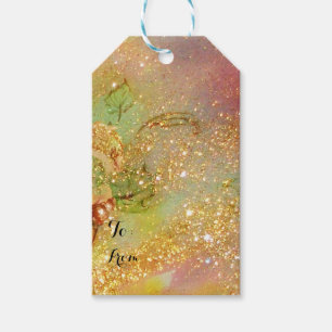 ETIQUETA PARA PRESENTE JARDIM DA PLANTA DE MANTEIGA MÁGICA DE SOMBRA PERD