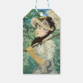 Etiqueta Para Presente Jeanne (Primavera) Edouard Manet