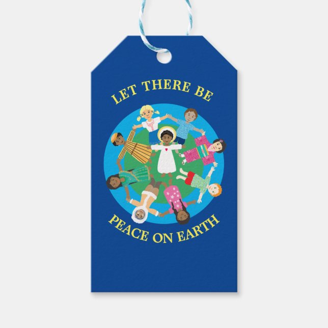 Etiqueta Para Presente Jesus e os filhos do mundo (Frente)