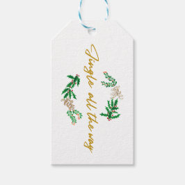 Etiqueta Para Presente Jingle todo o caminho