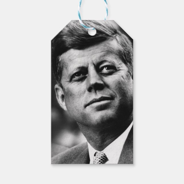 Etiqueta Para Presente John F Kennedy Presidente (Frente)