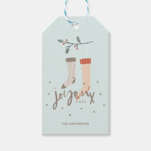 Etiqueta Para Presente Joyeux Noel Scandinavian Stocks Christmas
