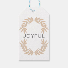 Etiqueta Para Presente Joyful Leaves