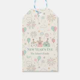 Etiqueta Para Presente Joyful New Year’s Eve Party 2026