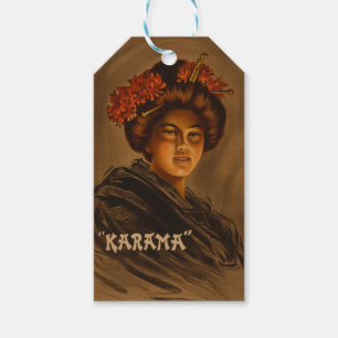 Etiqueta Para Presente Karama: Atriz japonesa Romance Geisha