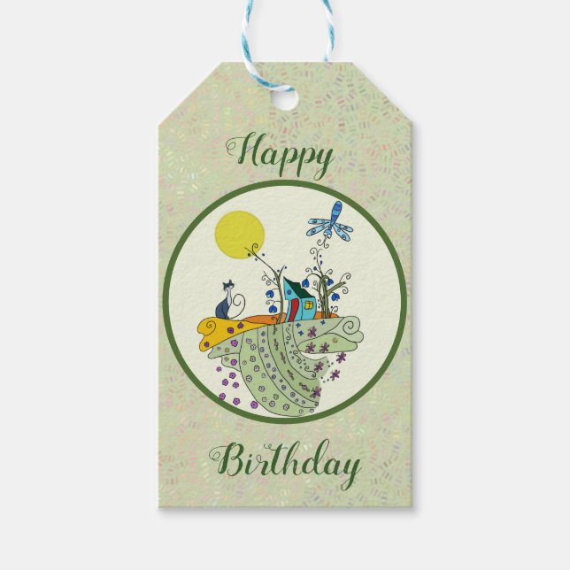 Etiqueta Para Presente Katzenhaus (Frente)