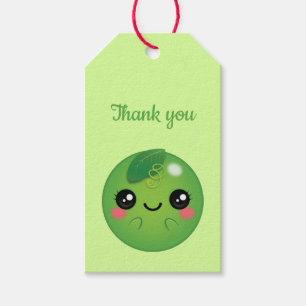 Etiqueta Para Presente Kawaii Pea