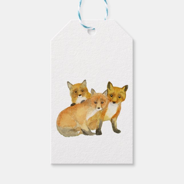 Etiqueta Para Presente Kits Fox (Frente)