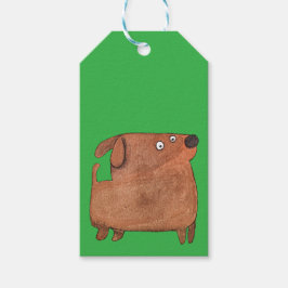 Etiqueta Para Presente Kleiner Hund
