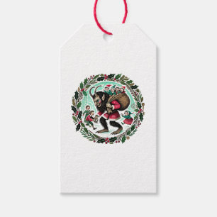 Etiqueta Para Presente Krampus Christmas