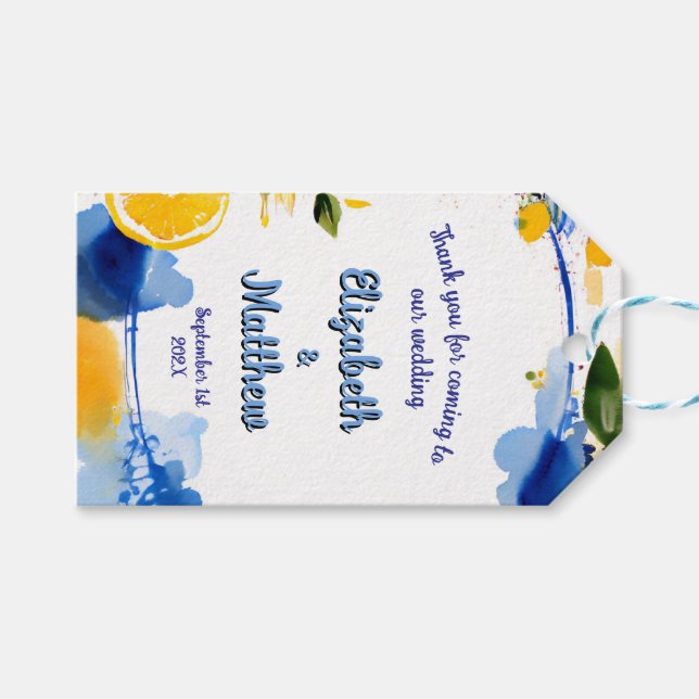 Etiqueta Para Presente La Dolce Vita (Frente (horizontal))