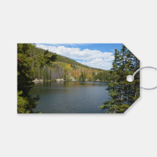 Etiqueta Para Presente Lago Bear no Parque Nacional das Montanhas Rochosa