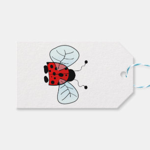 Etiqueta Para Presente Lâmpada de Mesa Ladybug