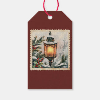 Etiqueta Para Presente lanterna de Natal