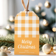 Laranja Xadrez Moderno Feliz Natal