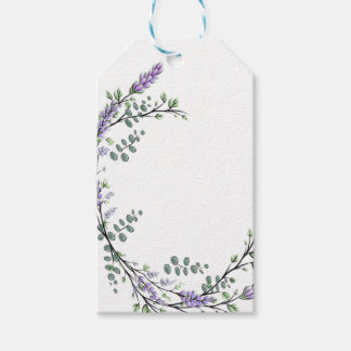 Etiqueta Para Presente Lavanda e Eucalipto