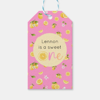 Etiqueta Para Presente Lemon Sweet One Birthday