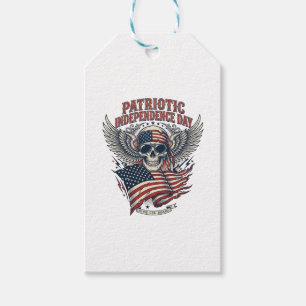Etiqueta Para Presente Lenço Patriótico Rocker Glória Antiga Música Rock 