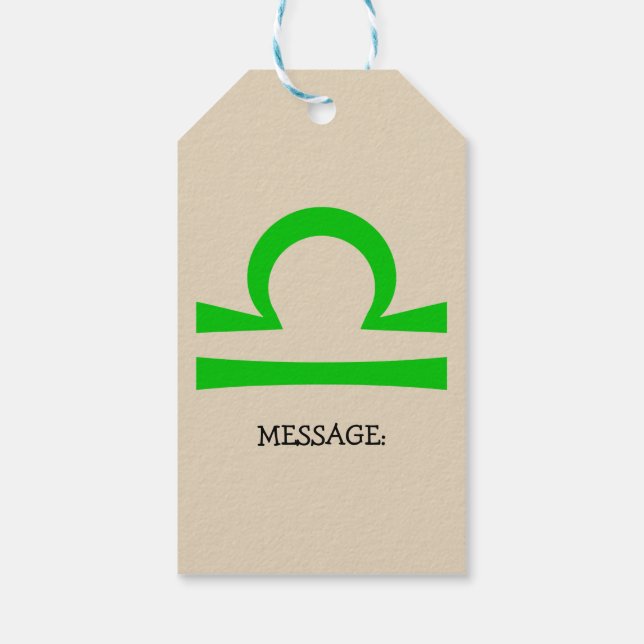 Etiqueta Para Presente Libra (Verso)