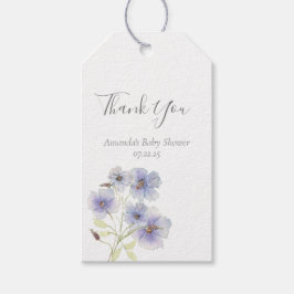 Etiqueta Para Presente Lilac Wildflower Favor Tag