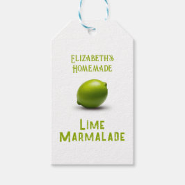 Etiqueta Para Presente Limão Marmalade