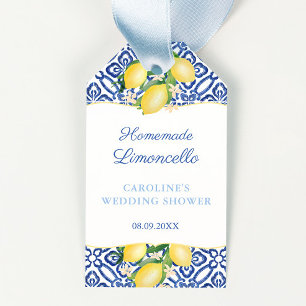 Etiqueta Para Presente Limoncello Amalfi Limões Chá de casamento Favore