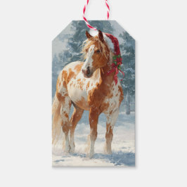Etiqueta Para Presente Linda Etiqueta de Presente de Natal de Cavalo Appa