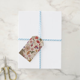 Etiqueta Para Presente Linda Floral Pressa