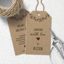 Lindas Personalizadas Artesanais com Amor Kraft