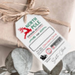 Etiqueta Para Presente Lista de Nice do Polo Norte de Natal aprovada<br><div class="desc">A lista de boas-vindas do Polo Norte de Natal aprovou Etiquetas de presentes</div>