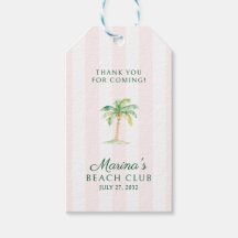 Listras de Cabana Rosa Clube Palm Beach Obrigado