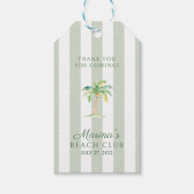 Listras de Cabana Verde Palm Beach Club Obrigado