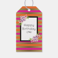 Listras Metálicas Cor-de-rosa, Laranja e Escuras c