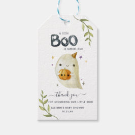 Etiqueta Para Presente Little Boo Halloween | Presente de Agradecimento p