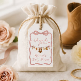 Etiqueta Para Presente Little Cowgirl Baby Shower